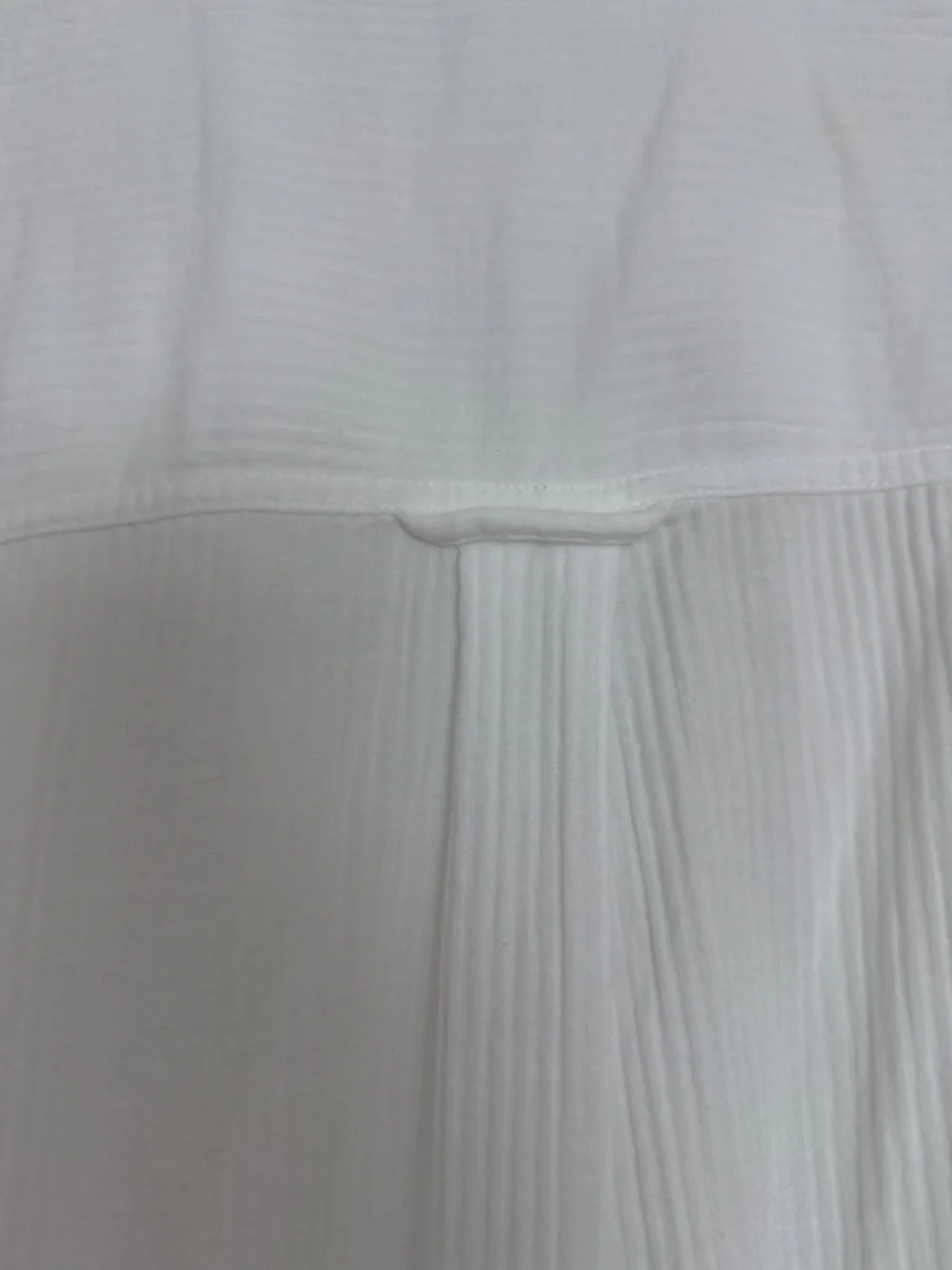 J Crew Long beach shirt in airy gauze - White - Small